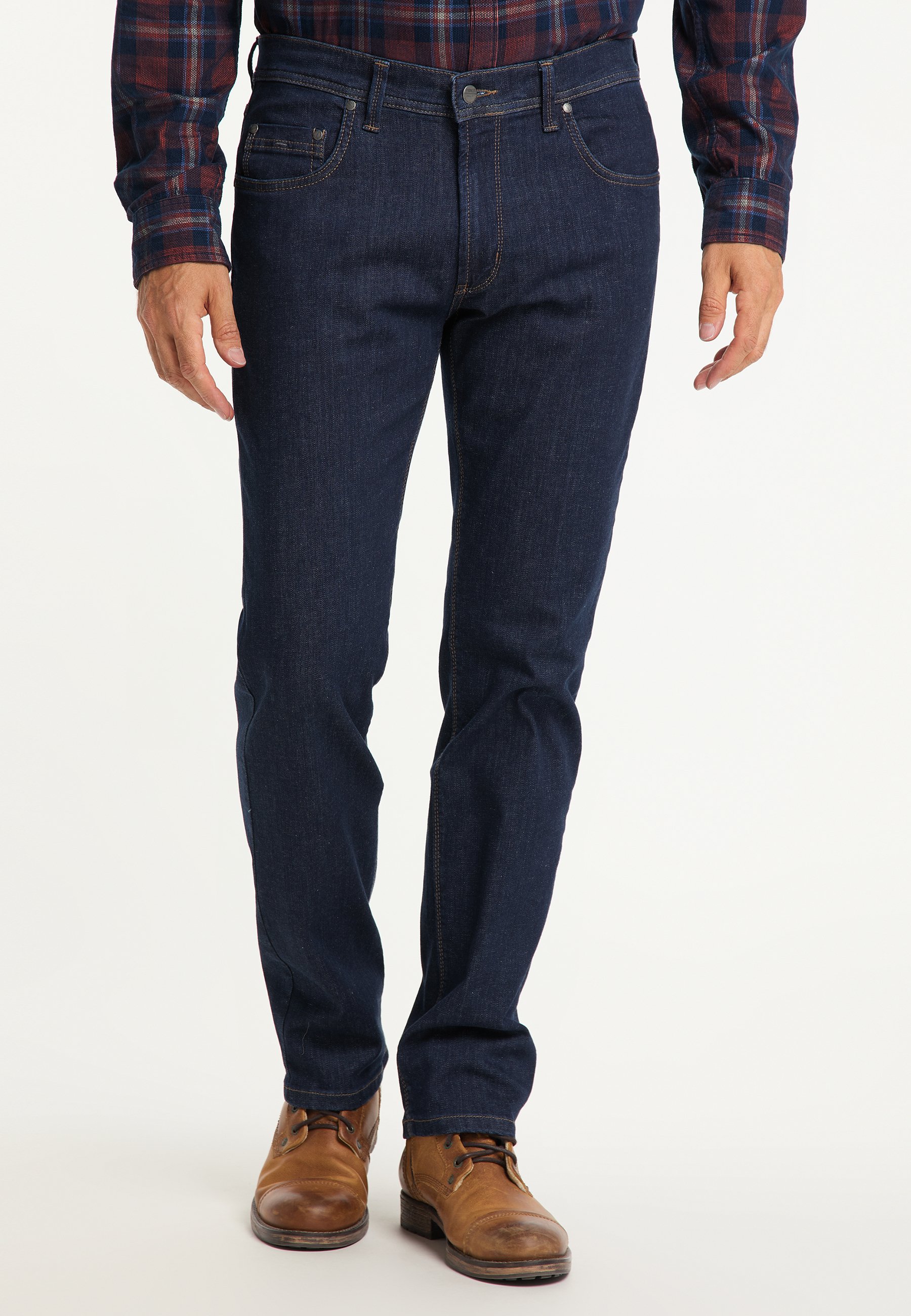 Pioneer Authentic Jeans RANDO MEGAFLEX - Jeans Straight Leg - dark  stone/raw denim - Zalando.de