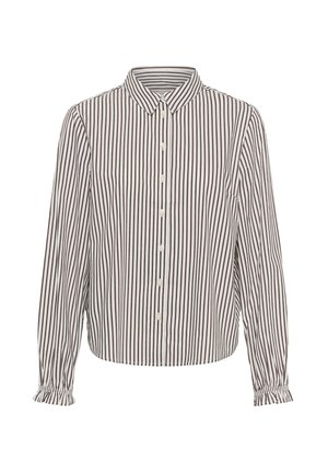 Cream, CRAYA LONG SLEEVE - Hemdbluse - java stripe
