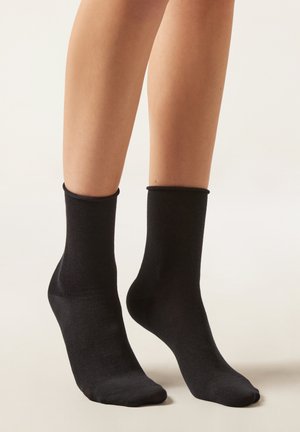 Calzedonia, WARM - Socken - blue