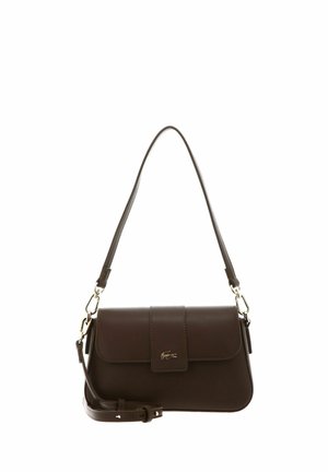 Lacoste, LACOSTE CASUAL S FLAP CROSSOVER BAG - Handbag - bordeaux
