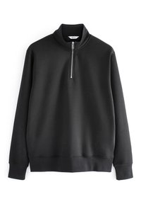 Next HALF ZIP FUNNEL NECK - Melegítőfelső - black