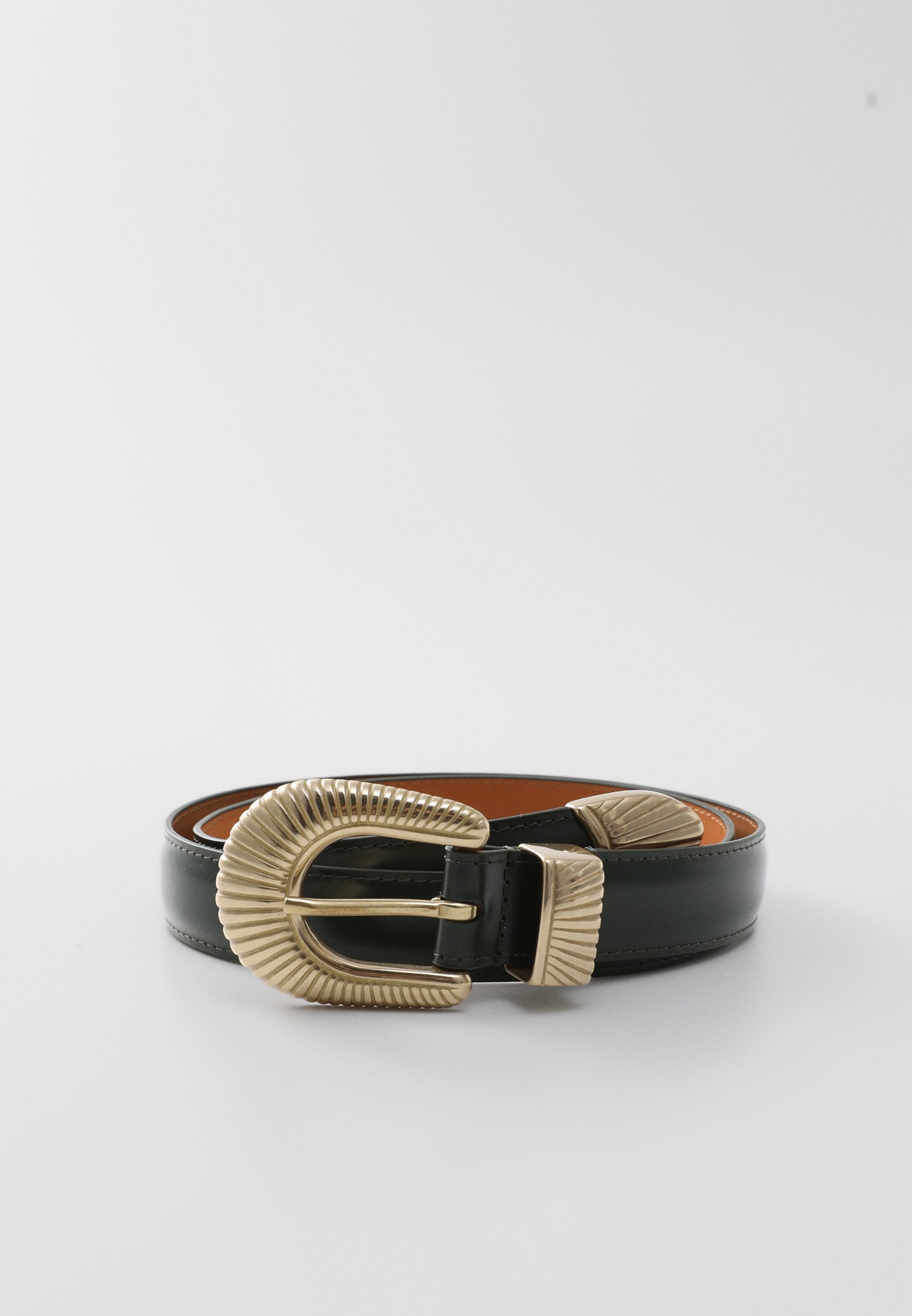 sandro EVE BELT - Belt - vert bouteille/green - Zalando