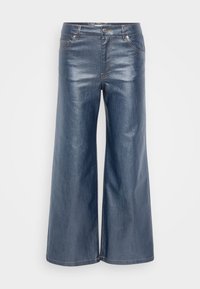 ONLHOPE CITA COATED  - Wide Leg - night sky