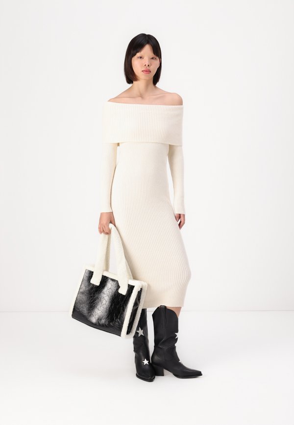 ONLKATIA OFF SHOULDER DRESS - Jumper dress4