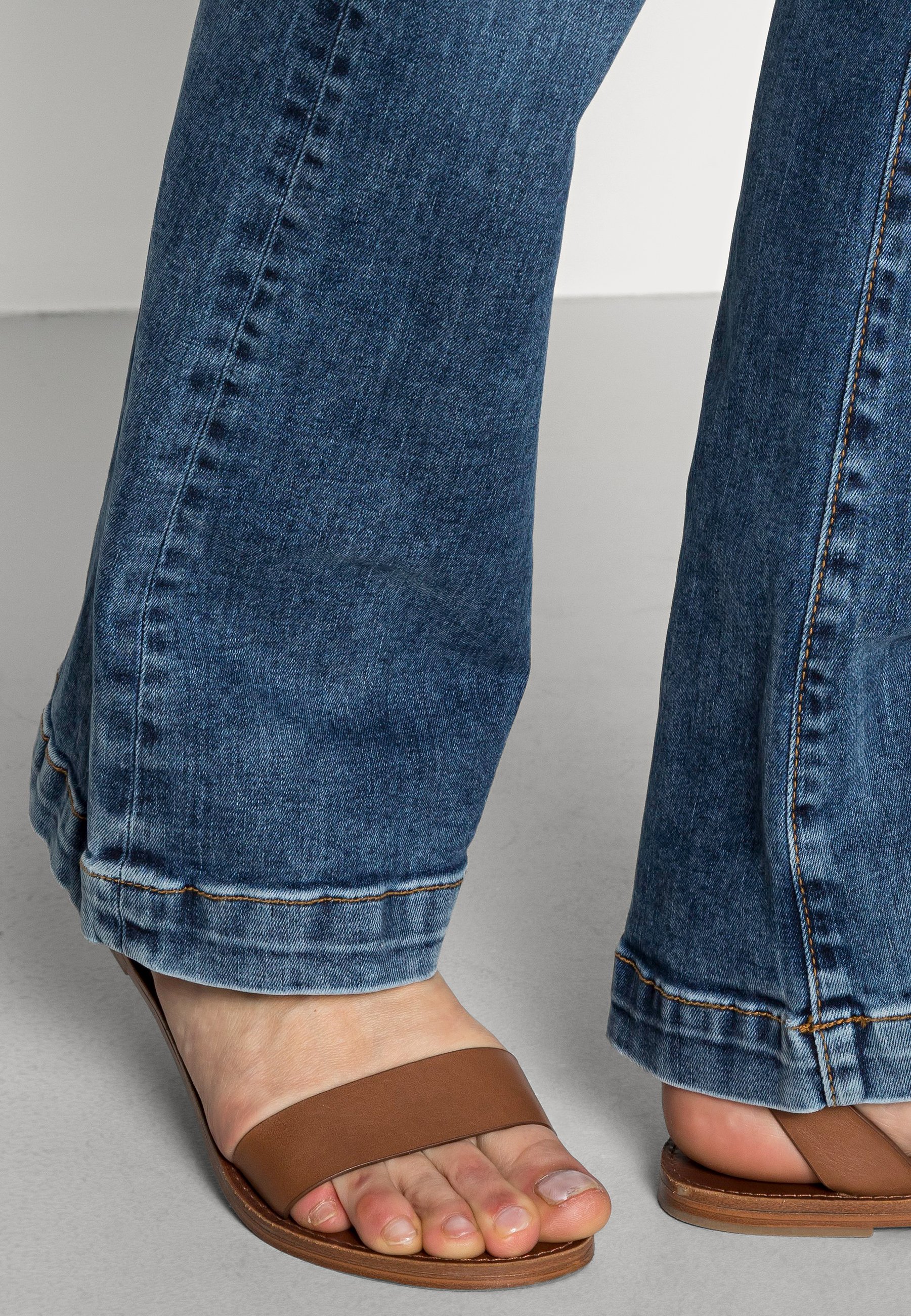 LTB FALLON - Flared Jeans - jama wash 