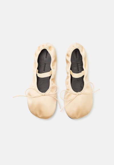 Proenza Schouler GLOVE BALLET FLATS - Sabrinas com tira no tornozelo - light/pastel yellow