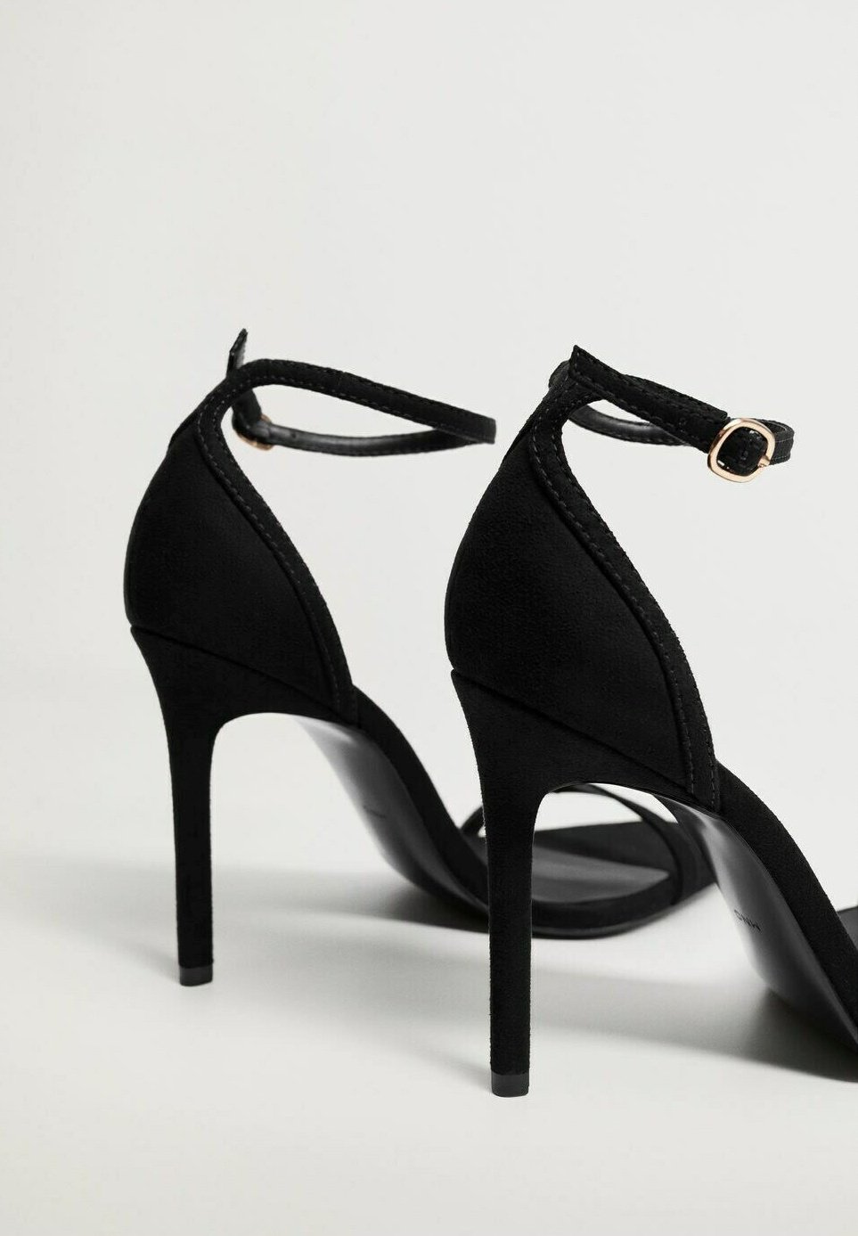 mango sandalias tacon