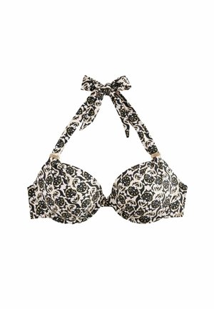 Next PADDED WIRED HALTER STANDARD - Bikiniyläosa - monochrome