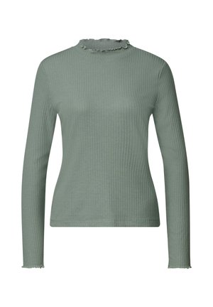 Street One Studio, LANGARM SHIRT MIT TURTLE NECK - T-shirt à manches longues - grayed mint