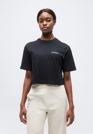 SHORT TEE RELAXED  - T-shirt basique - deep black