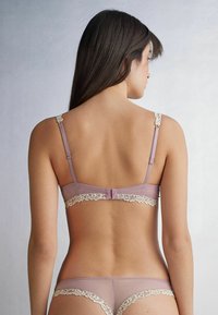 Intimissimi GIOIA PRETTY FLOWERS SUPER - Push-up podprsenka - violett dusty ivory