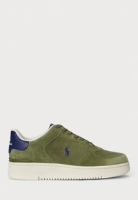 MASTERS COURT SUEDE SNEAKER UNISEX - Sneakers low - tree green/light navy