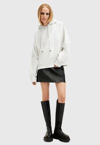 AllSaints TALON UNDRGRND - Jersey con capucha - optic white