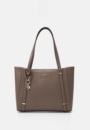 Guess DARYNA ELITE TOTE - Borsa a mano - dark taupe