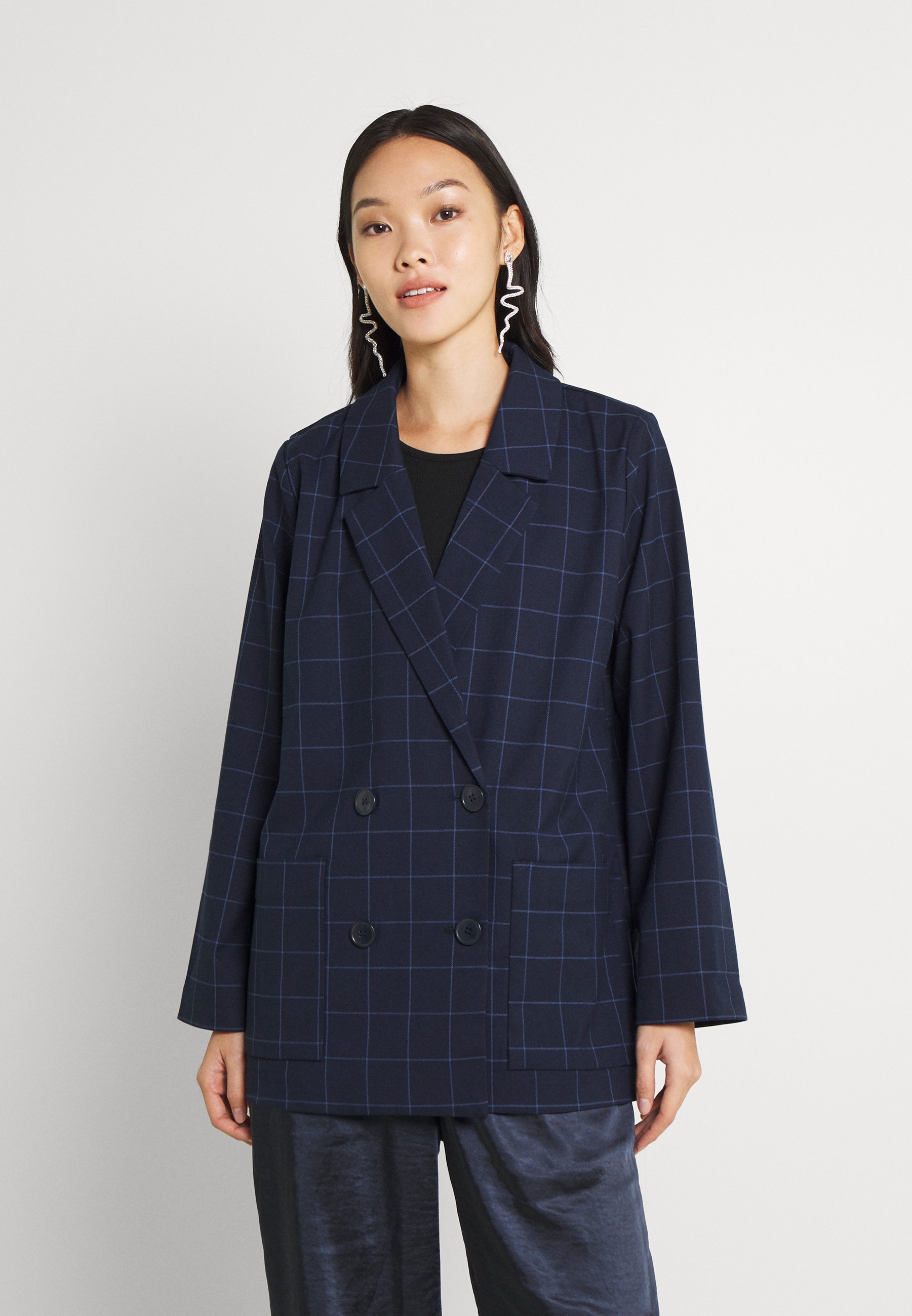 monki long blazer