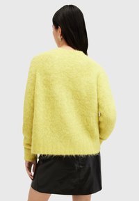 AllSaints VORTEX - Cardigan - yellow