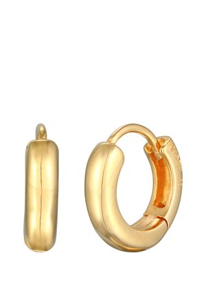 CHUNKY HOOPS - Øreringe - gold-coloured