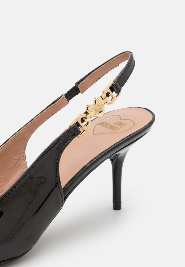 CHAIN STRAP - Classic heels - nero4