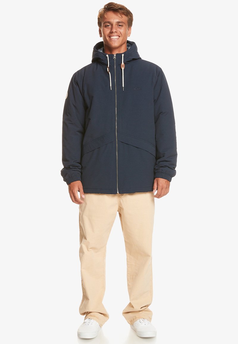 Quiksilver Outdoorjas donkergrijs gemêleerd