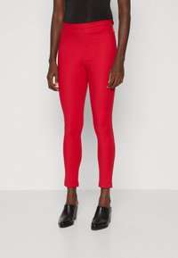 Patrizia Pepe PANTALONI TROUSERS - Nohavice - red heart