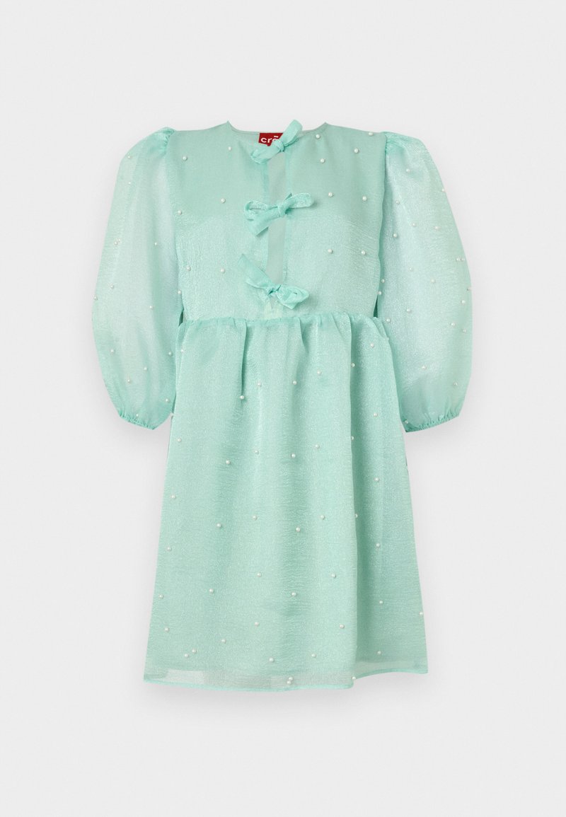 Cras Cocktailjurk groen Cras Cocktailjurk groen