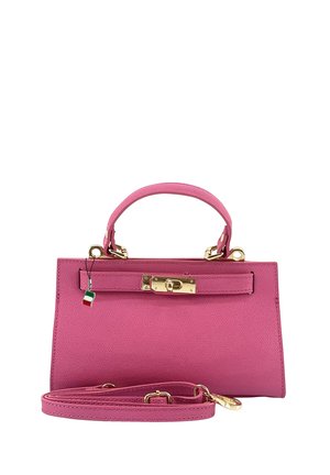 DrachenLeder Handbag - pink fuchsia
