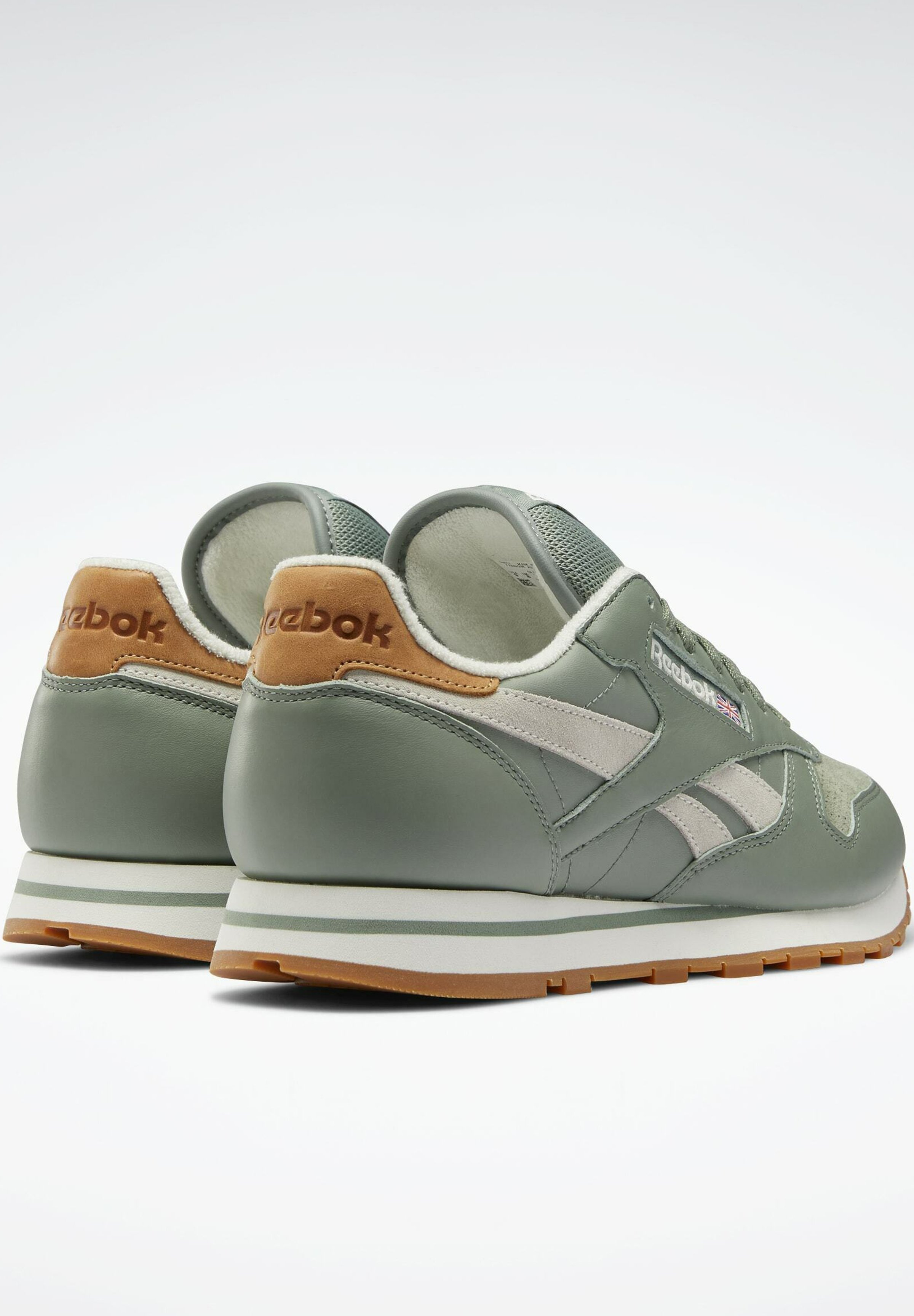 Reebok Classic Leer Kinderen Geel Groen