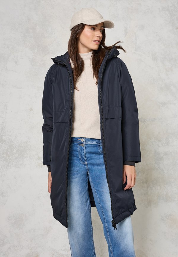 GEFÜTTERTER - Parka - blau