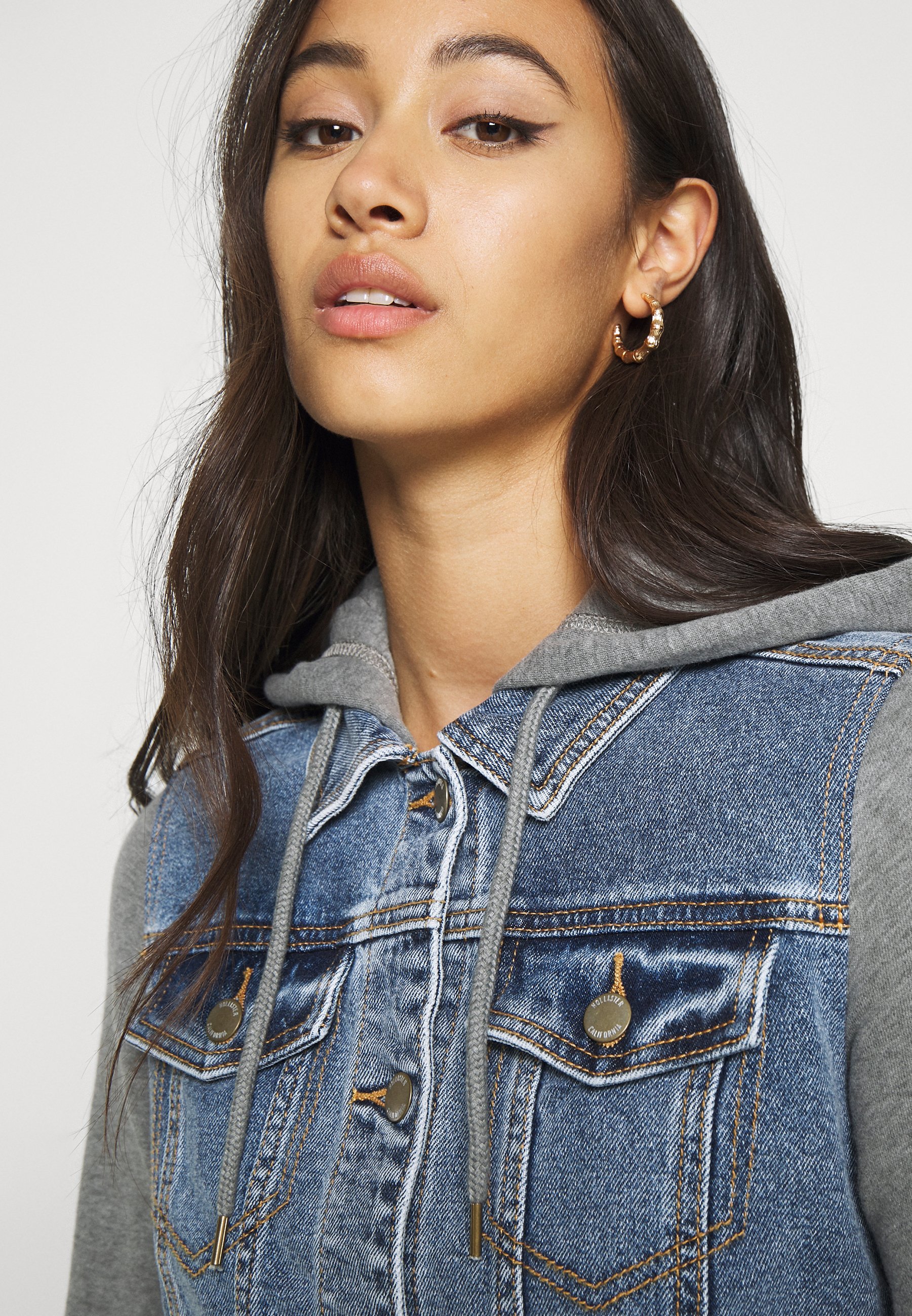 Hollister Co. Jeansjacka medium washblå denim Zalando.se Hollister Co. Jeansjacka medium washblå denim Zalando.se
