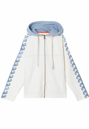 FatFace, REGULAR FIT - SUN GRAPHIC ZIP THROUGH HOODIE . - Sweat zippé - natural