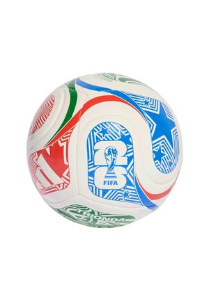 WORLD CUP CLUB - Jalgpall - white   vivid red   glow blue   green