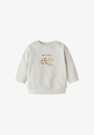 Name it, SWEATSHIRT REGULAR FIT UNISEX - Sudadera - peyote melange
