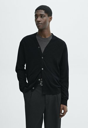Massimo Dutti Cardigan - dark blue