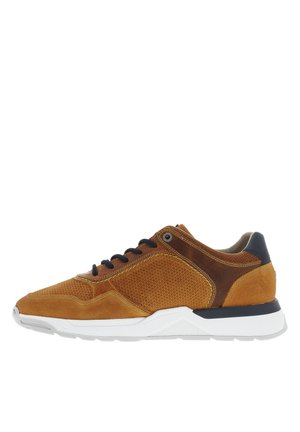 Sneakers laag - yellow ochre