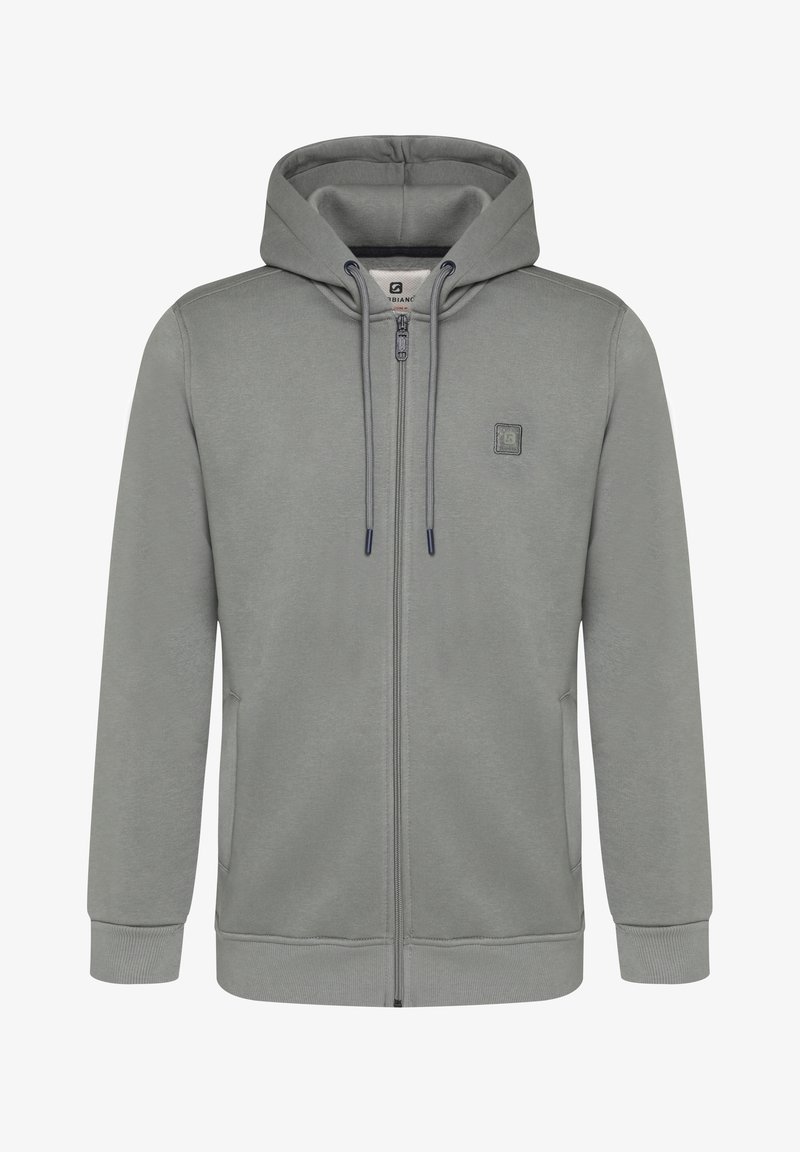 Gabbiano HOODED ZIPPER - Zip-up sweatshirt - grey