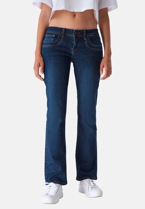 LTB VALERIE - Jeans Bootcut - dark age blue wash