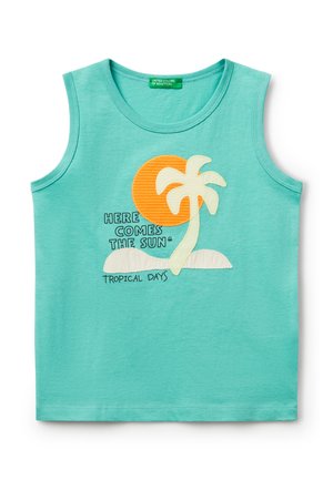 PRINTED TANK  - Top - green