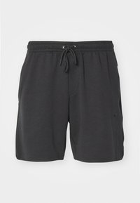 PRIMARY FLEECE - Pantalón corto de deporte - black
