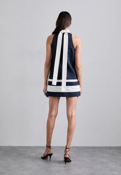 STAUD AHOY DRESS - Dnevna haljina - navy/ivory
