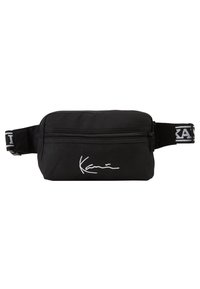 KK SIGNATURE TAPE HIP BAG - Gürteltasche - black/white