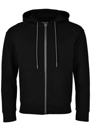 Zip-up sweatshirt - black