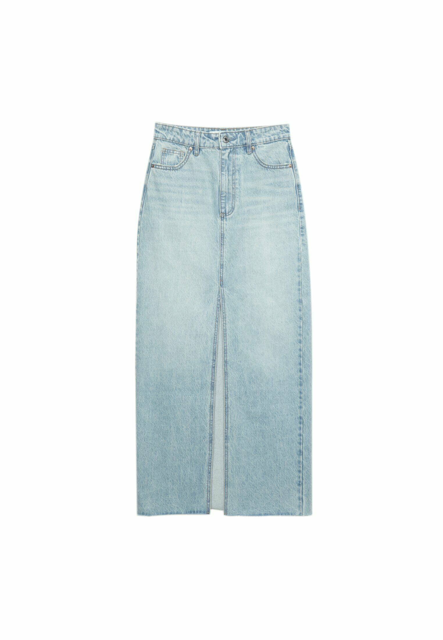 Light Blue Denim Skirt
