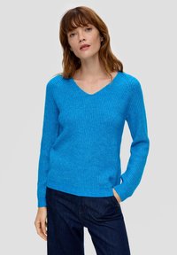 s.Oliver Strickpullover - royalblau