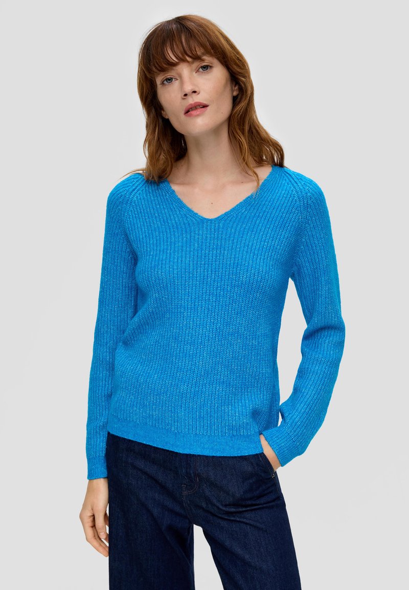 s.Oliver Strickpullover - royalblau