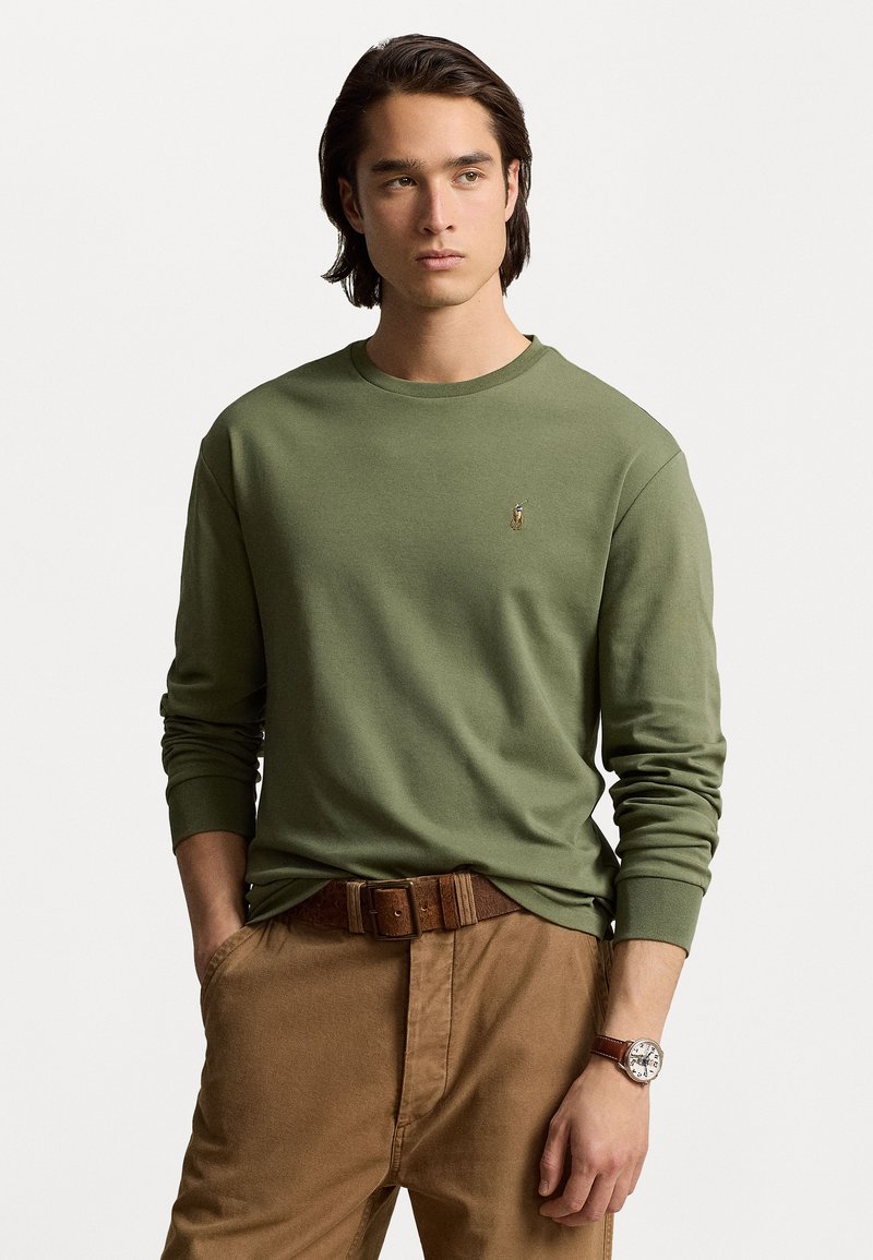 Polo Ralph Lauren LONG SLEEVE - Ilgarankovis viršutinės dalies drabužis - garden trail