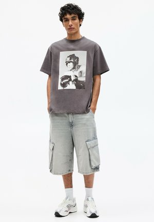 SHORT SLEEVE MUHAMMAD ALI - T-shirt con stampa - dark grey
