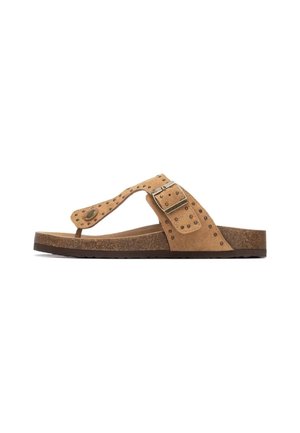 Sandalias de dedo - camel