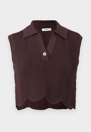 SANS MANCHE WEAVY - Maglione - marron