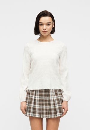 VIVILJA O NECK - Bluse - snow white