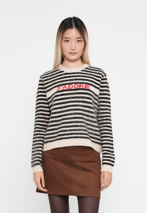 PCJADA O NECK - Pullover - birch